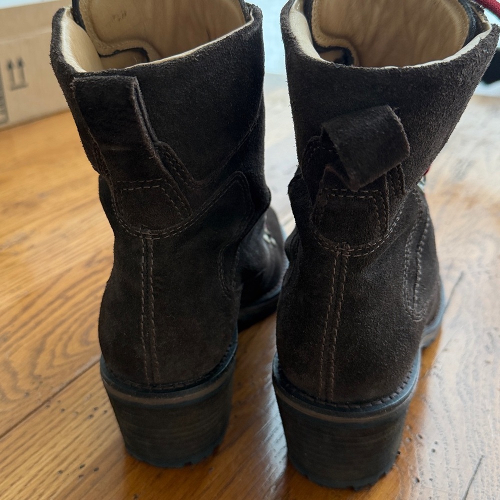 LL Bean Suede Boots 7.5 NWOT - Picture 9 of 9